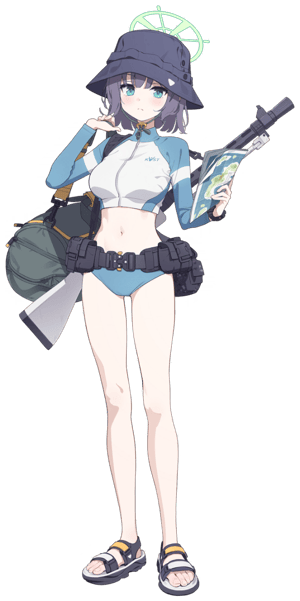 This is the Avatar Image for the Sorai Saki [Blue Archive] AI Voice and Text to Speech Generator